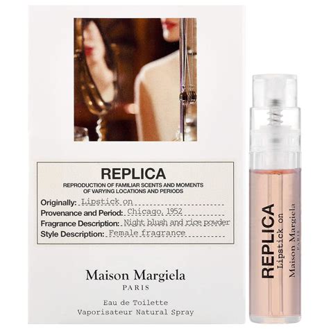 lipstick replica perfume|Maison Martin Margiela Replica Lipstick On ~ fragrance review.